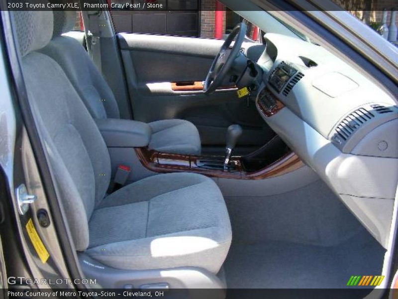 Phantom Gray Pearl / Stone 2003 Toyota Camry XLE