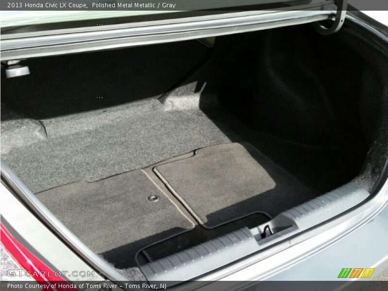 Polished Metal Metallic / Gray 2013 Honda Civic LX Coupe
