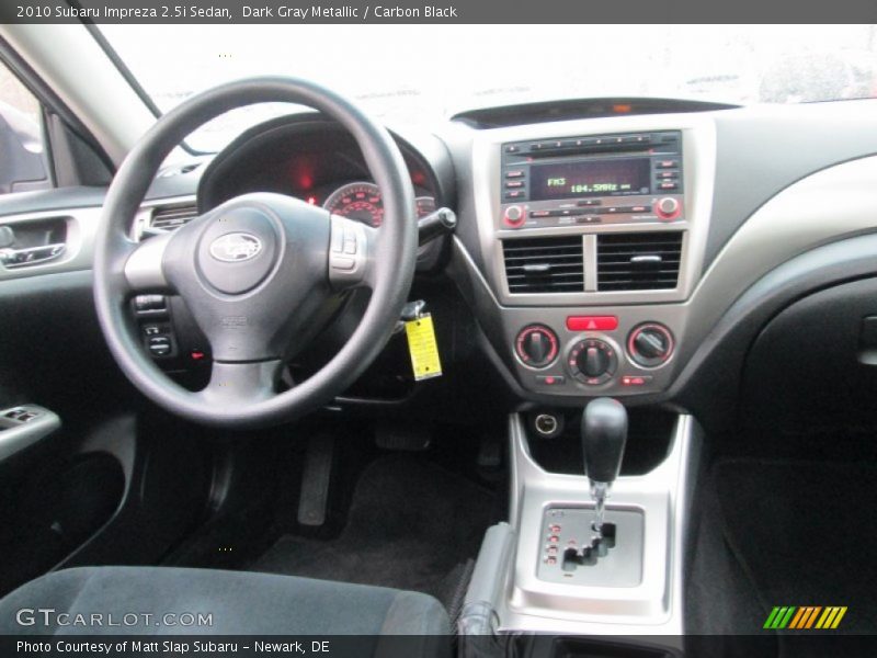 Dark Gray Metallic / Carbon Black 2010 Subaru Impreza 2.5i Sedan