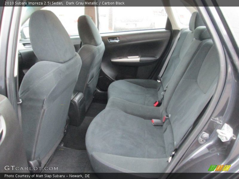 Dark Gray Metallic / Carbon Black 2010 Subaru Impreza 2.5i Sedan