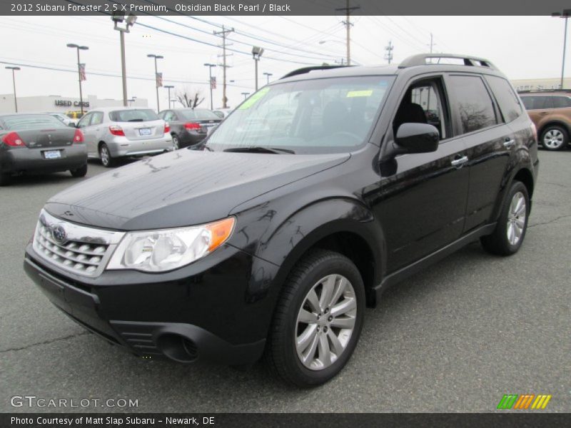 Front 3/4 View of 2012 Forester 2.5 X Premium