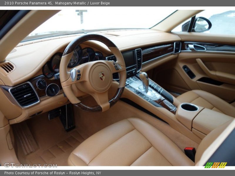  2010 Panamera 4S Luxor Beige Interior