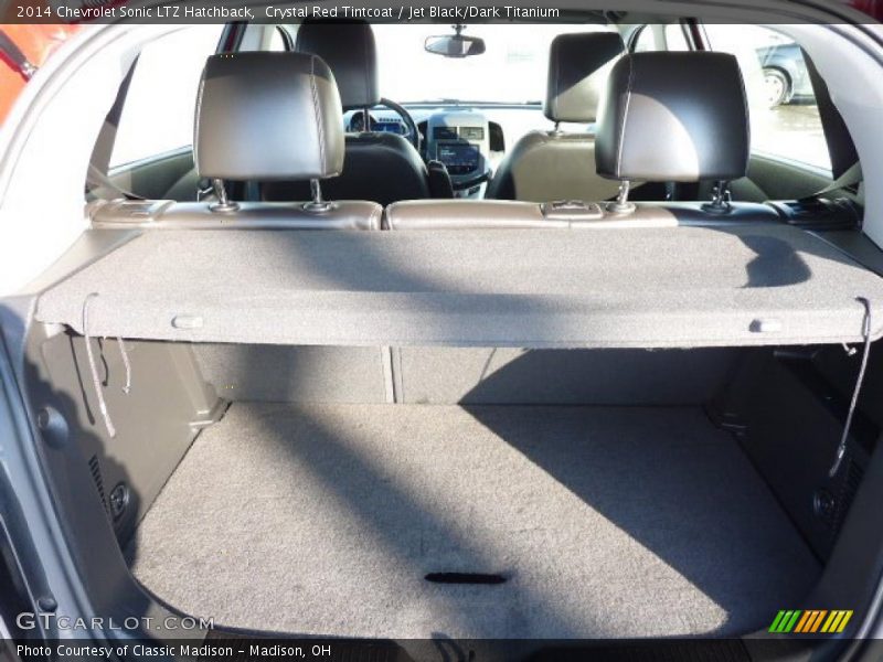  2014 Sonic LTZ Hatchback Trunk