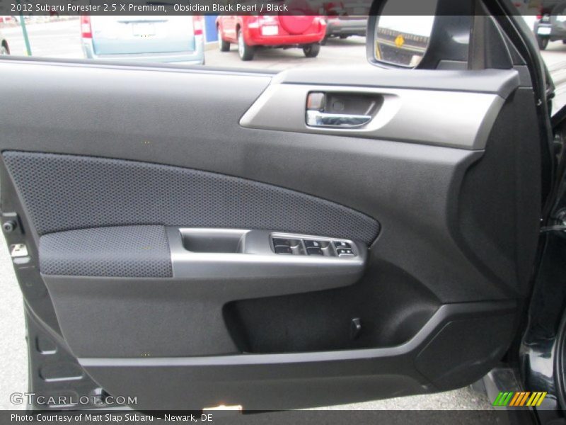 Obsidian Black Pearl / Black 2012 Subaru Forester 2.5 X Premium