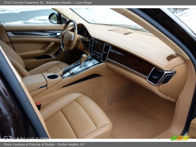 Mahogany Metallic / Luxor Beige 2010 Porsche Panamera 4S