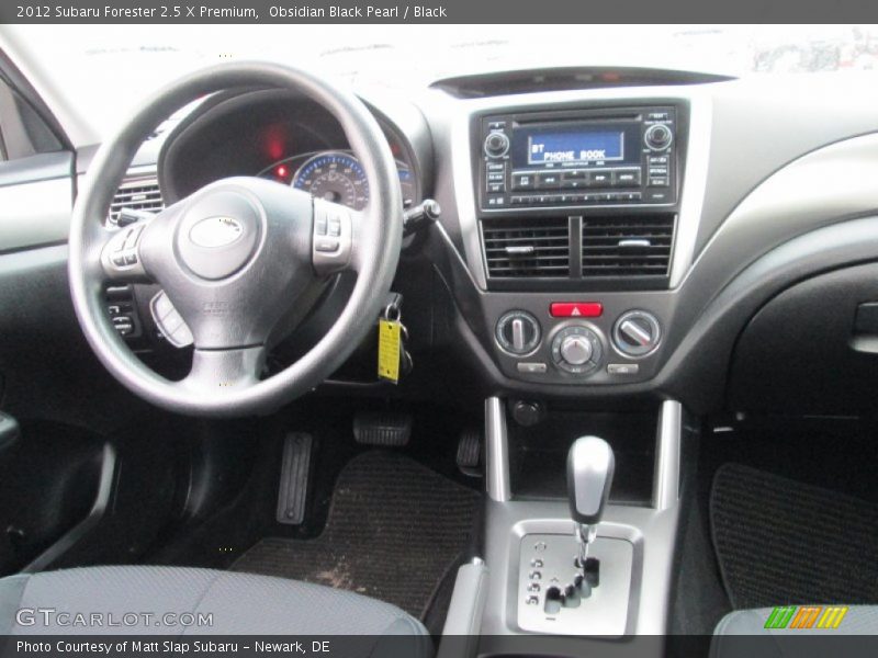 Obsidian Black Pearl / Black 2012 Subaru Forester 2.5 X Premium