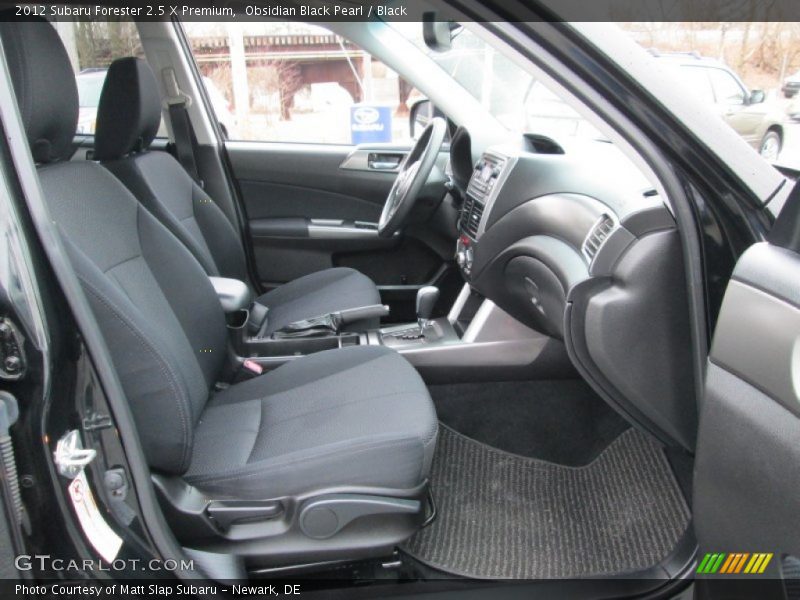 Obsidian Black Pearl / Black 2012 Subaru Forester 2.5 X Premium