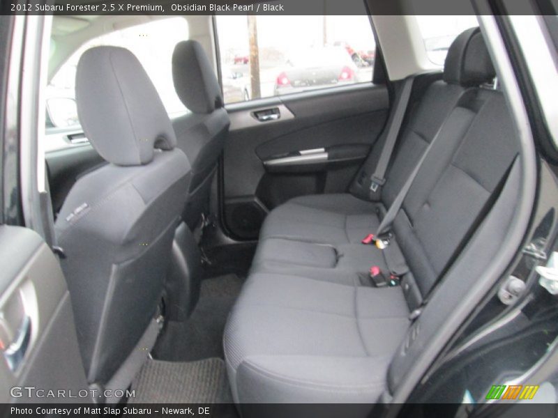 Obsidian Black Pearl / Black 2012 Subaru Forester 2.5 X Premium