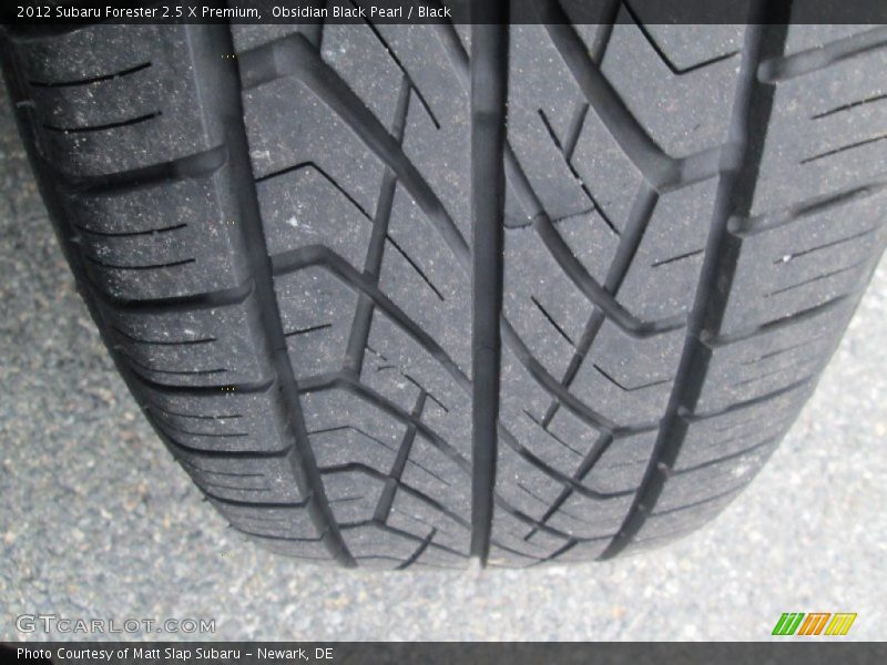 Obsidian Black Pearl / Black 2012 Subaru Forester 2.5 X Premium