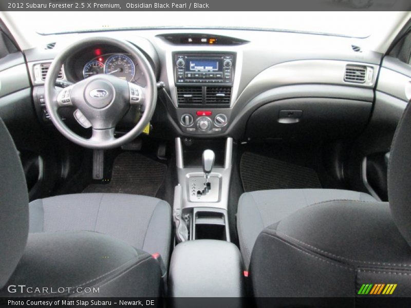 Obsidian Black Pearl / Black 2012 Subaru Forester 2.5 X Premium