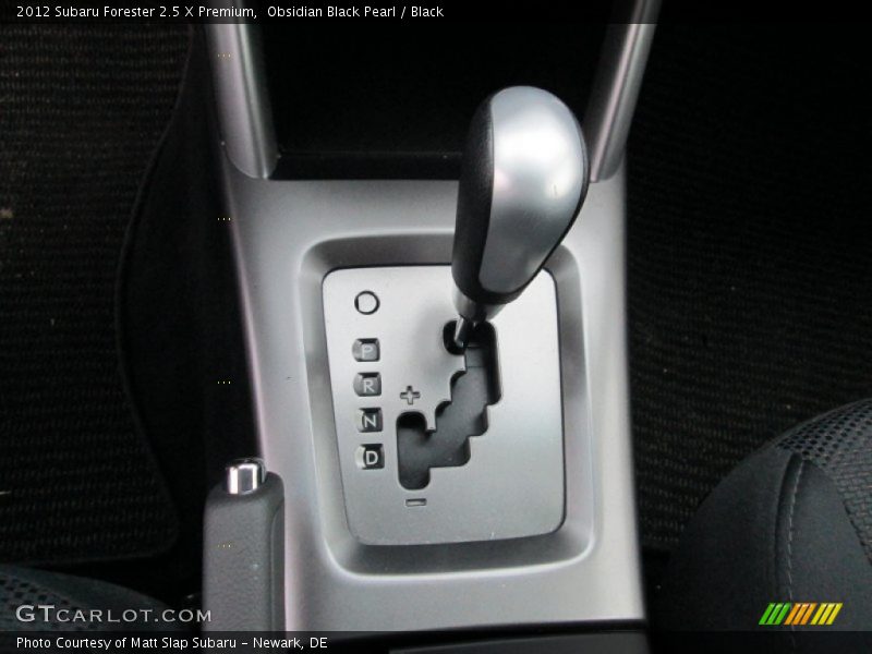 Obsidian Black Pearl / Black 2012 Subaru Forester 2.5 X Premium