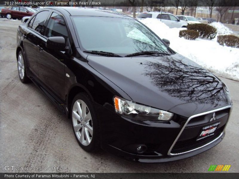 Tarmac Black Pearl / Black 2012 Mitsubishi Lancer GT