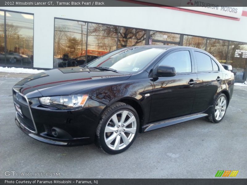 Tarmac Black Pearl / Black 2012 Mitsubishi Lancer GT