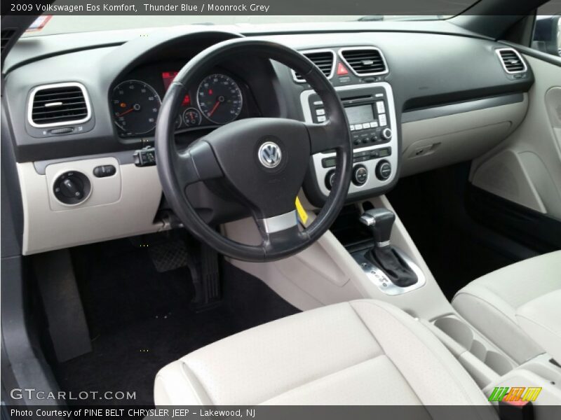Moonrock Grey Interior - 2009 Eos Komfort 