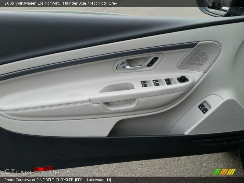 Thunder Blue / Moonrock Grey 2009 Volkswagen Eos Komfort