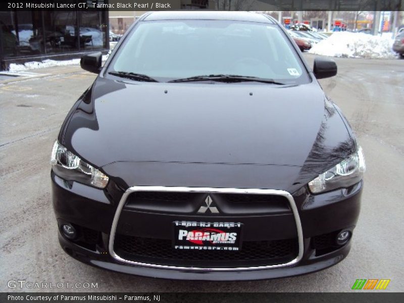 Tarmac Black Pearl / Black 2012 Mitsubishi Lancer GT