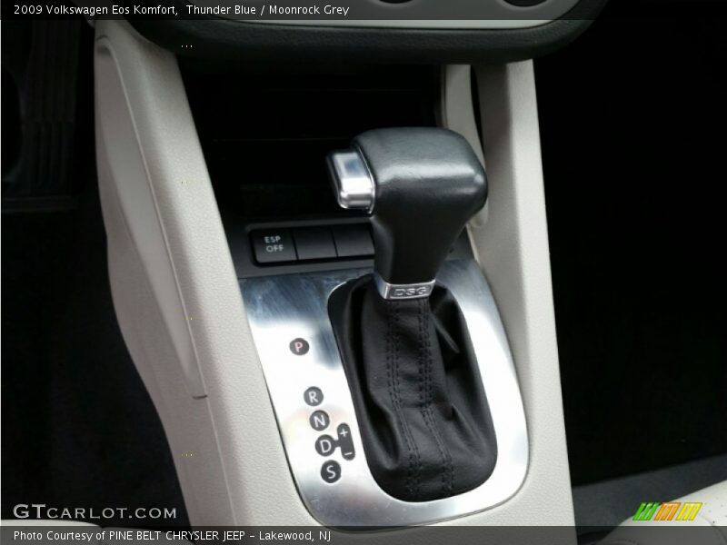 Thunder Blue / Moonrock Grey 2009 Volkswagen Eos Komfort