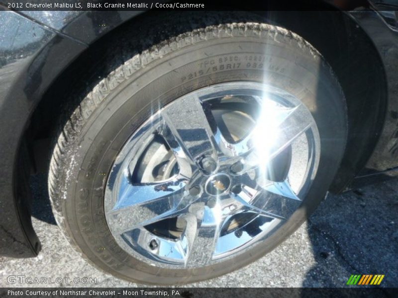 Black Granite Metallic / Cocoa/Cashmere 2012 Chevrolet Malibu LS