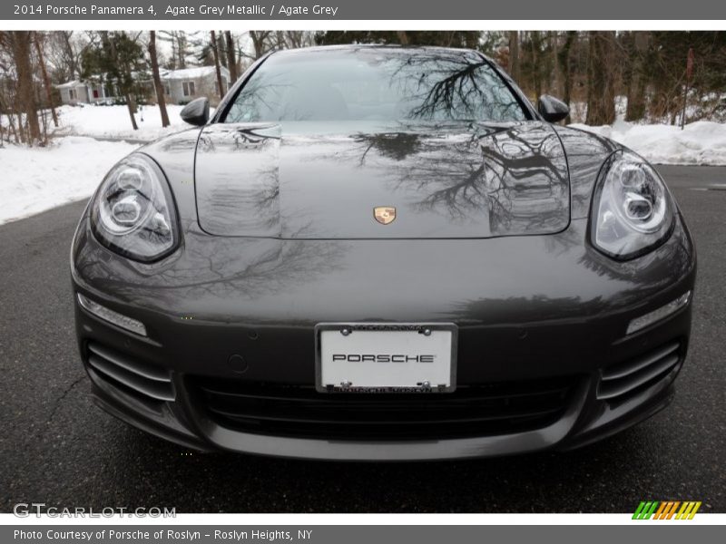 Agate Grey Metallic / Agate Grey 2014 Porsche Panamera 4