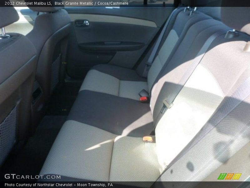 Black Granite Metallic / Cocoa/Cashmere 2012 Chevrolet Malibu LS