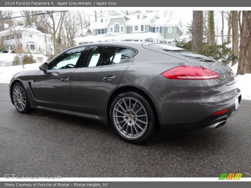 Agate Grey Metallic / Agate Grey 2014 Porsche Panamera 4