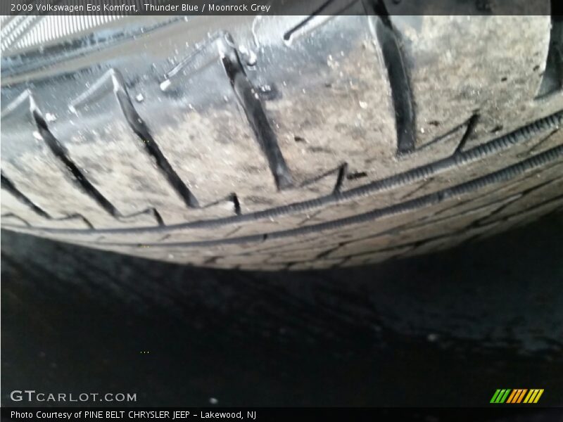 Thunder Blue / Moonrock Grey 2009 Volkswagen Eos Komfort