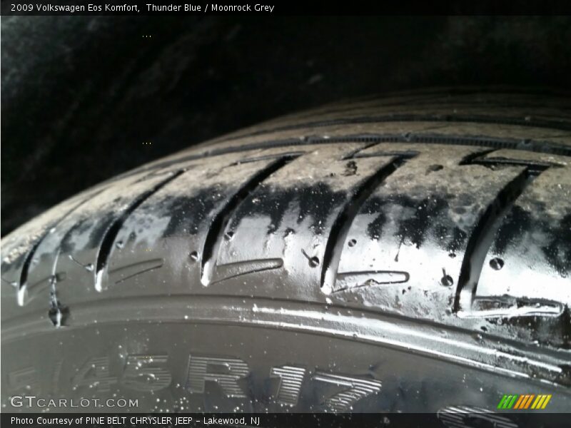 Thunder Blue / Moonrock Grey 2009 Volkswagen Eos Komfort
