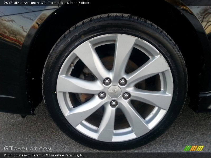 Tarmac Black Pearl / Black 2012 Mitsubishi Lancer GT
