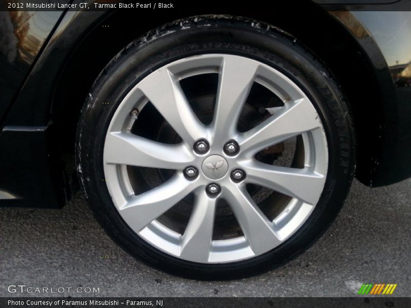 Tarmac Black Pearl / Black 2012 Mitsubishi Lancer GT