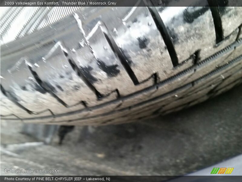Thunder Blue / Moonrock Grey 2009 Volkswagen Eos Komfort