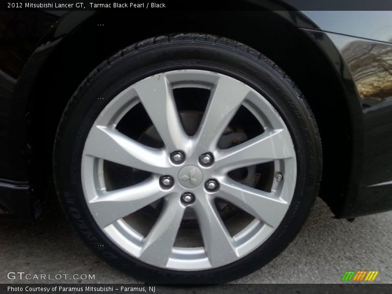 Tarmac Black Pearl / Black 2012 Mitsubishi Lancer GT