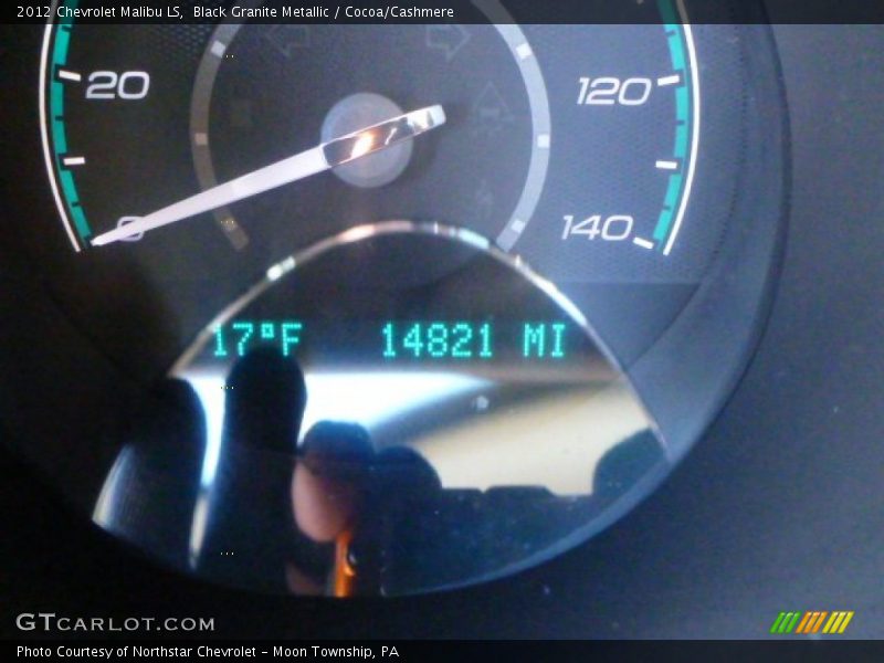 Black Granite Metallic / Cocoa/Cashmere 2012 Chevrolet Malibu LS