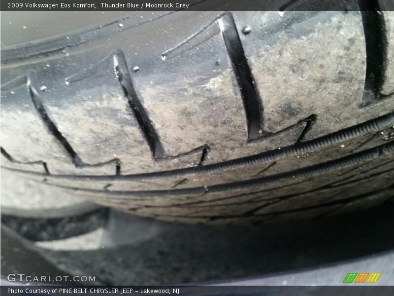 Thunder Blue / Moonrock Grey 2009 Volkswagen Eos Komfort