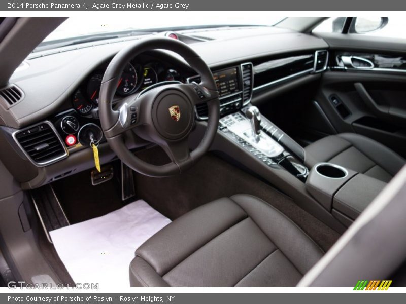  2014 Panamera 4 Agate Grey Interior