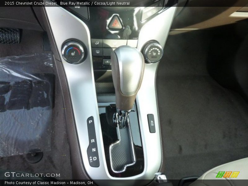 Blue Ray Metallic / Cocoa/Light Neutral 2015 Chevrolet Cruze Diesel