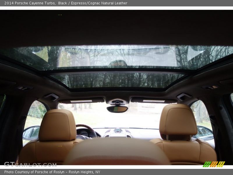 Black / Espresso/Cognac Natural Leather 2014 Porsche Cayenne Turbo