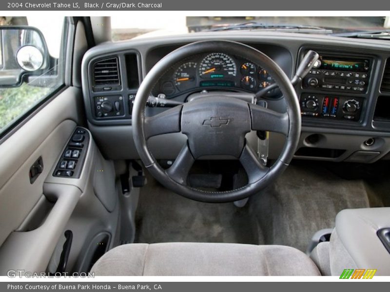 Black / Gray/Dark Charcoal 2004 Chevrolet Tahoe LS