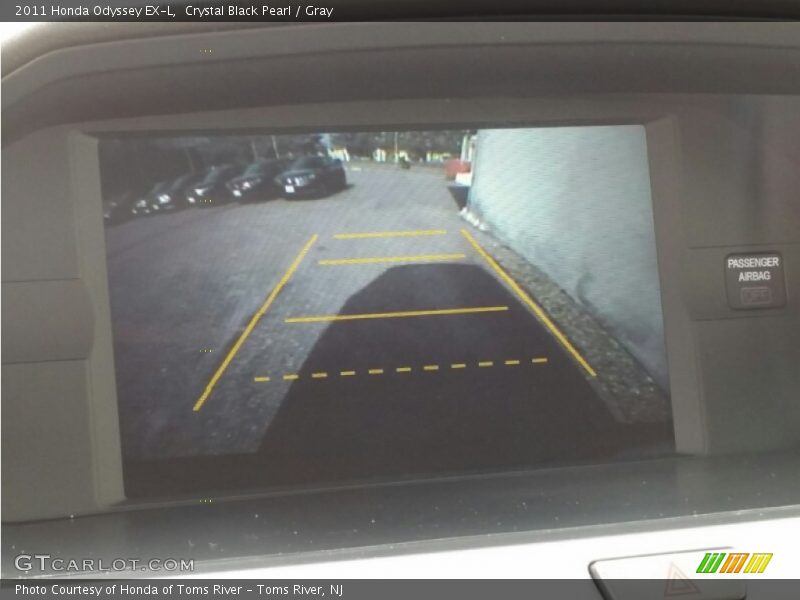 Crystal Black Pearl / Gray 2011 Honda Odyssey EX-L