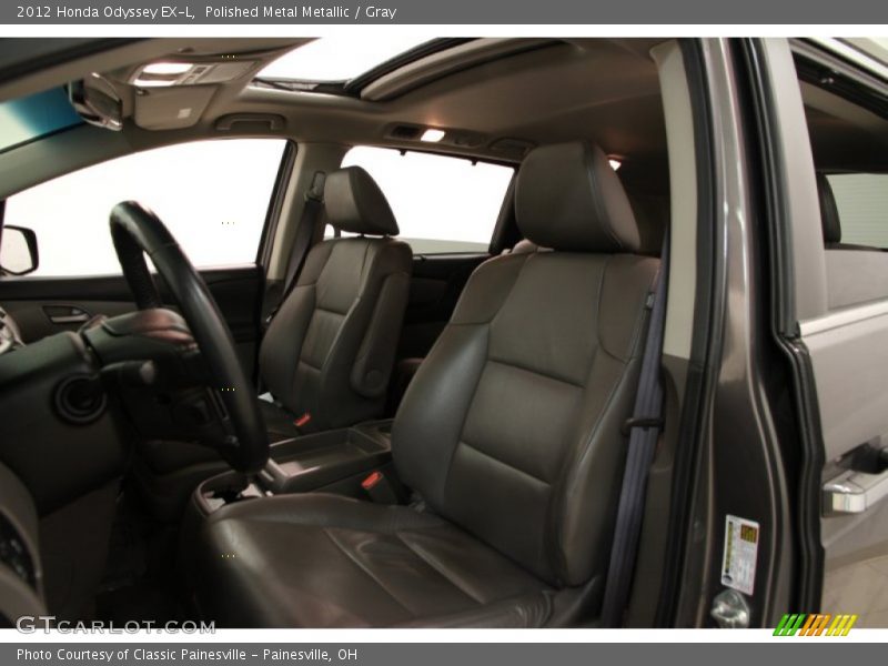 Polished Metal Metallic / Gray 2012 Honda Odyssey EX-L
