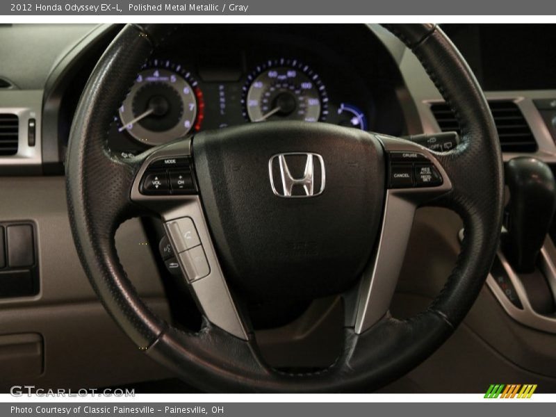 Polished Metal Metallic / Gray 2012 Honda Odyssey EX-L