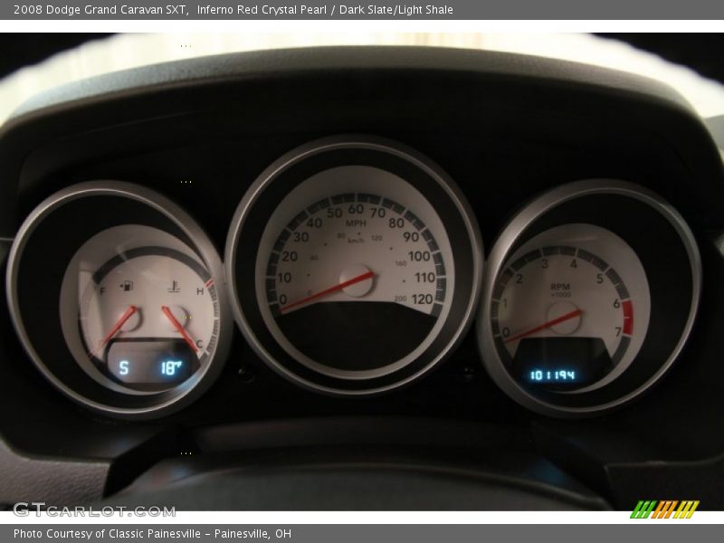  2008 Grand Caravan SXT SXT Gauges
