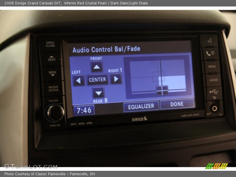 Inferno Red Crystal Pearl / Dark Slate/Light Shale 2008 Dodge Grand Caravan SXT