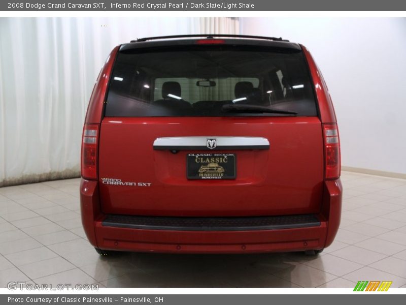 Inferno Red Crystal Pearl / Dark Slate/Light Shale 2008 Dodge Grand Caravan SXT