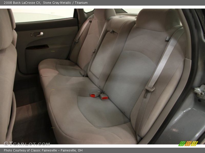 Stone Gray Metallic / Titanium 2008 Buick LaCrosse CX