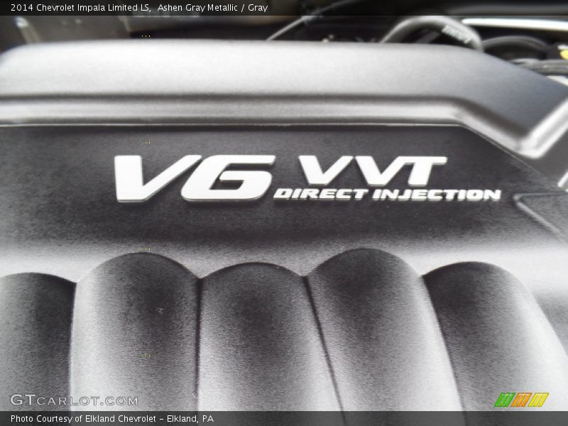 Ashen Gray Metallic / Gray 2014 Chevrolet Impala Limited LS