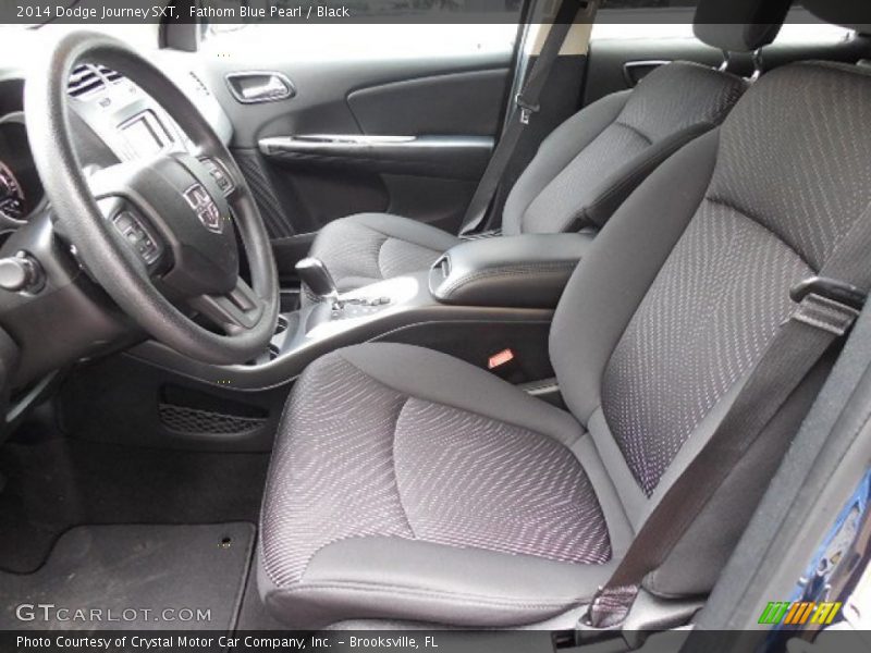  2014 Journey SXT Black Interior