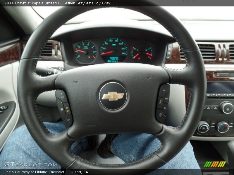 Ashen Gray Metallic / Gray 2014 Chevrolet Impala Limited LS