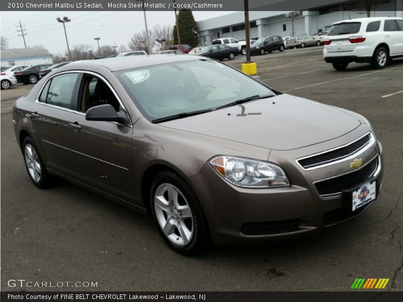Mocha Steel Metallic / Cocoa/Cashmere 2010 Chevrolet Malibu LS Sedan
