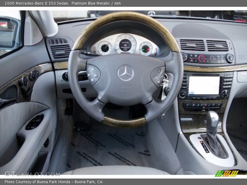 Platinum Blue Metallic / Ash 2006 Mercedes-Benz E 350 Sedan