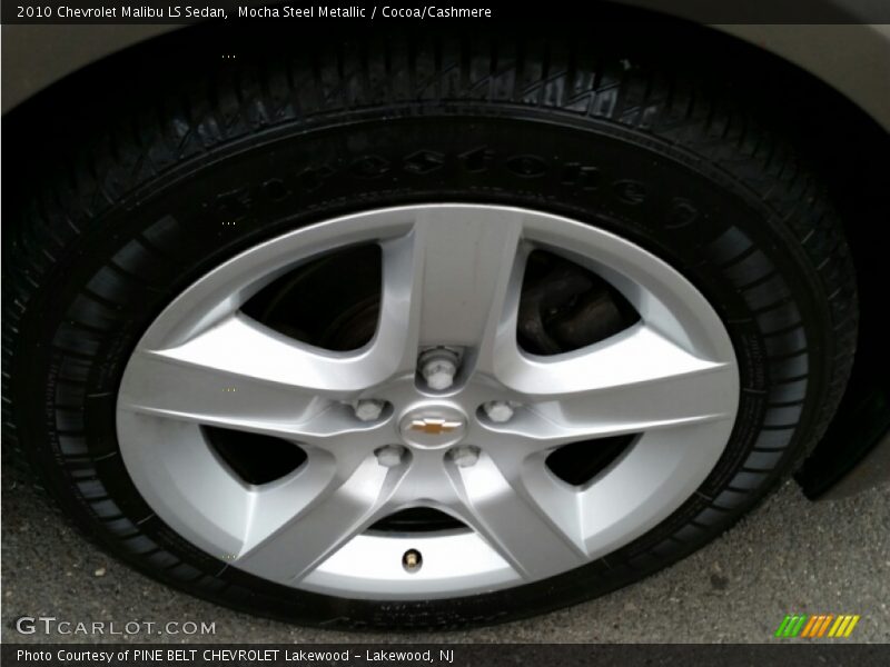 Mocha Steel Metallic / Cocoa/Cashmere 2010 Chevrolet Malibu LS Sedan